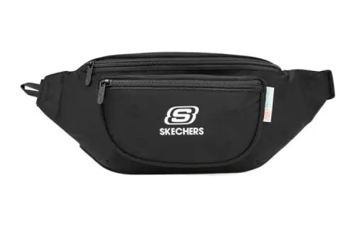 Skechers Fabric Dumpling Bag Fanny Pack Unisex Black