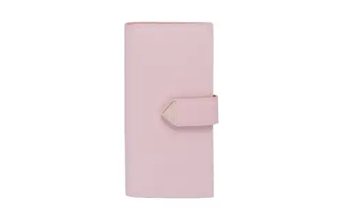 PRADA Saffiano Leather Wallet Women's Pink