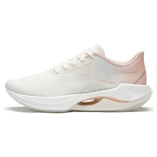 LINING Super Light 20 Running Shoes Women's Low-Top Peach Orange Pink