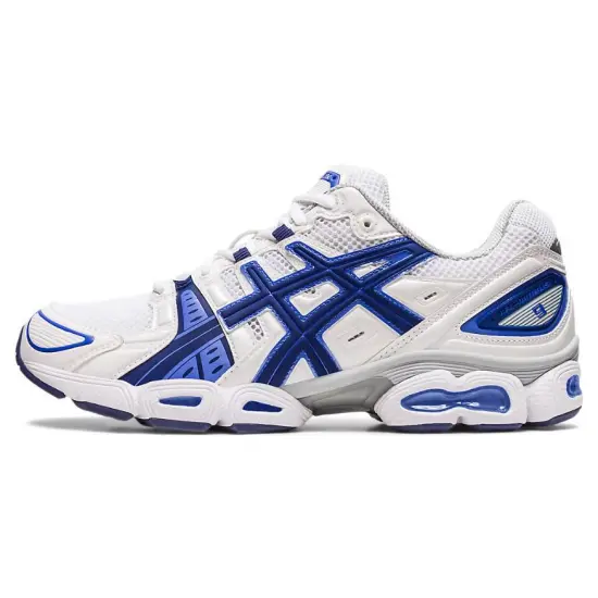 Asics Gel Nimbus 9 White Indigo Blue