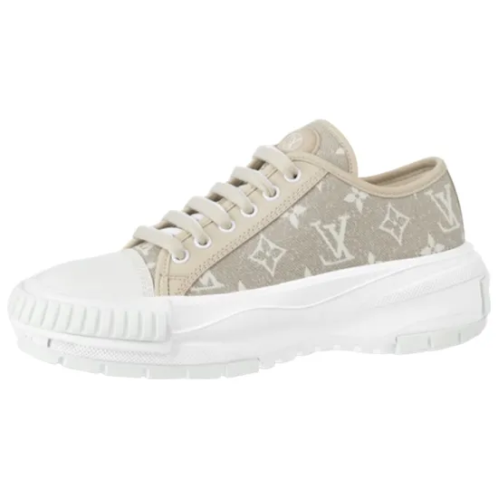 LOUIS VUITTON Squad Sneakers 'Beige Monogram' Women's