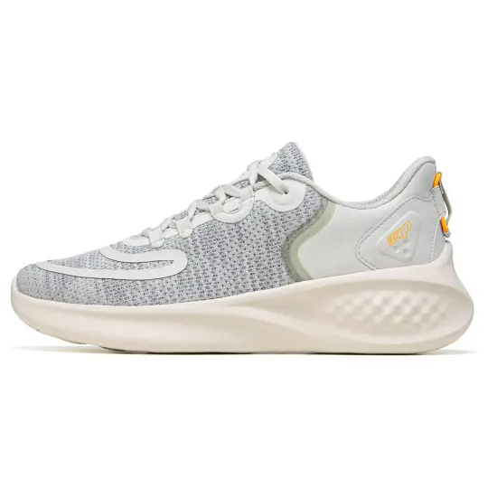 LINING EazGo Running Shoes Men Low-Top Water Mist Gray