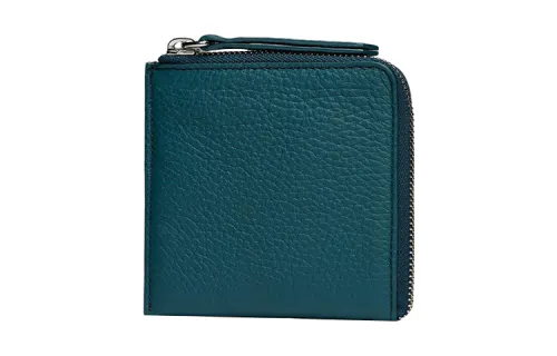 Maison Margiela Deerskin Wallet Men's Blue Green