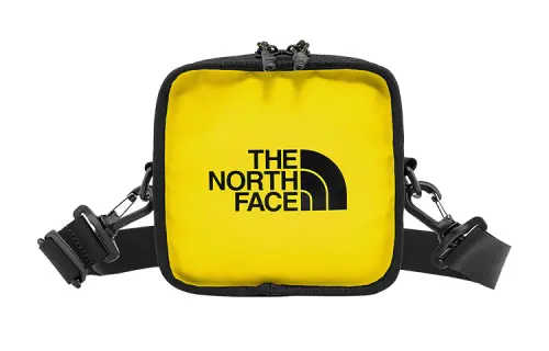 THE NORTH FACE 2.5L Crossbody Bag, Shoulder Bag, Outdoor Bag Polyester Yellow Unisex