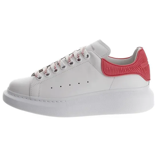 Alexander McQueen Casual Shoes Women's Low-Top Pink White