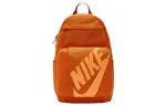 Nike Polyester Backpack Regular Unisex Orange