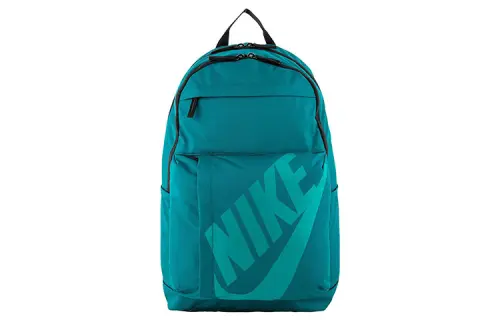 Nike Polyester Backpack Regular Unisex Blue Green