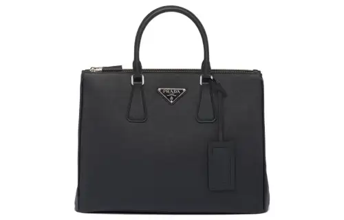 PRADA Galleria Killer Bag Leather Shoulder Bag, Crossbody Bag, Handbag Men's Black