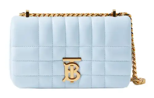 Burberry Mini Lola Bag Pale Blue