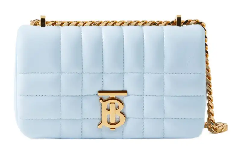 Burberry Mini Lola Bag Pale Blue