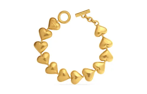 Balenciaga Bracelets Women's Gold