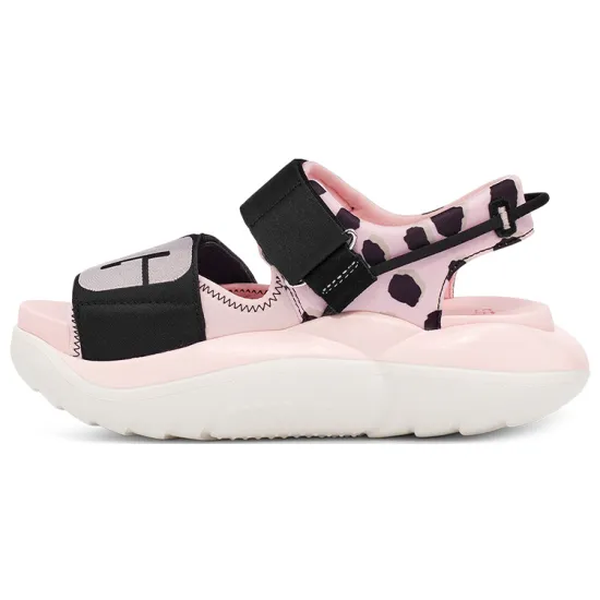 UGG LA Cloud Collection Beach Sandals Women's Bright Pink