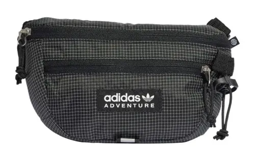 Adidas Originals Trefoil Style Recycled Material Fanny Pack Regular Unisex Black