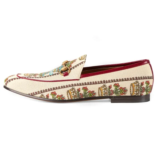 GUCCI Men's Casual Shoes Men Low-Top White/Red