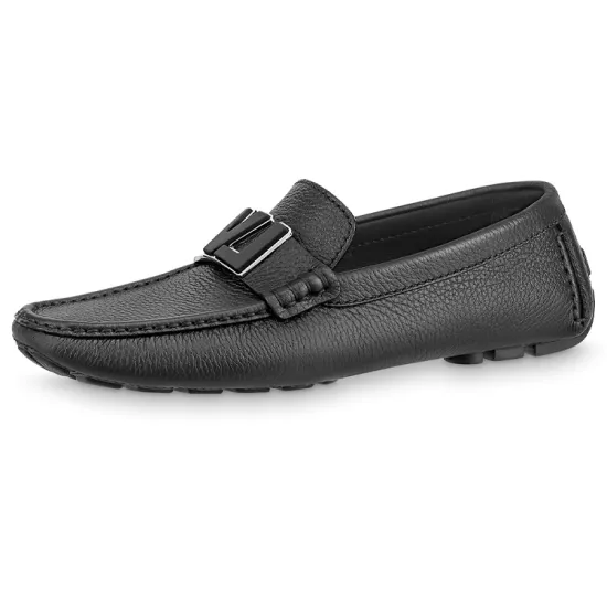 LOUIS VUITTON Monte Carlo Casual Shoes Men's Black