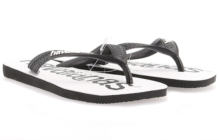Havaianas No Special Function Flip Flops Unisex White Black