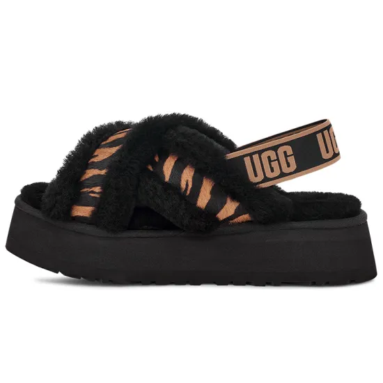 UGG Women's Disco Cross Slide 'Tiger Print'