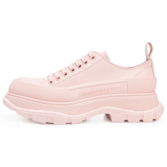 Alexander McQueen Tread Slick Low-Top Sneaker Pink Women's
