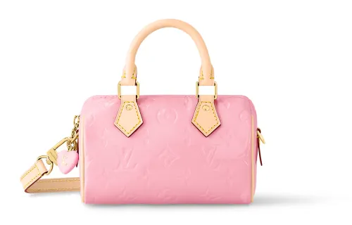LOUIS VUITTON Nano Speedy Mochi Pink