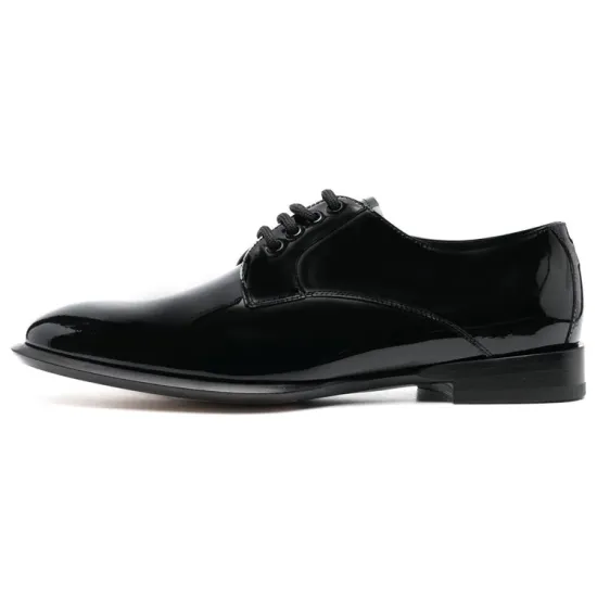 Alexander McQueen Oxford Patent Lace-Up Shoes