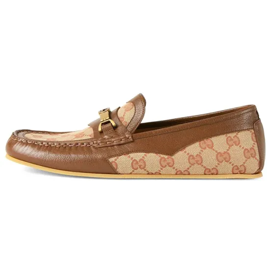 GUCCI Interlocking G Horsebit Driving Shoes