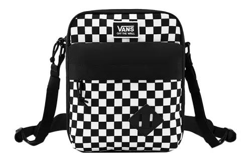 Vans Shoulder Bag, Crossbody Bag Unisex Black/White