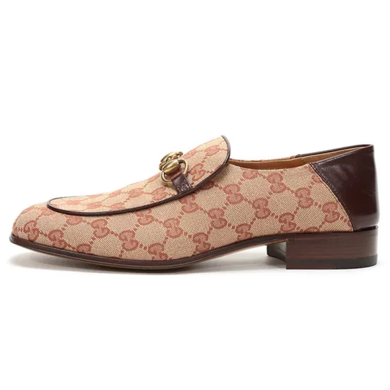 GUCCI Men's Casual Shoes Men Low Top Khaki
