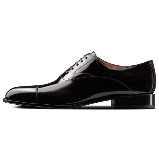 DIOR Timeless Dress Shoes Men Low-Top Black