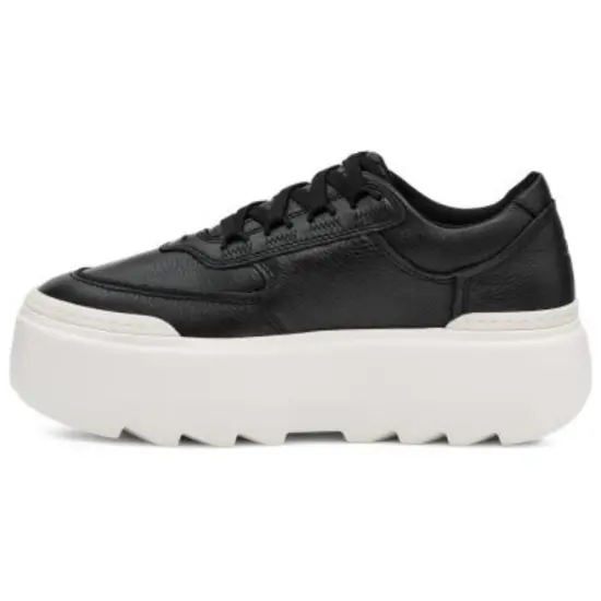 UGG Platform Shoe Women's Low-top Bright White Black