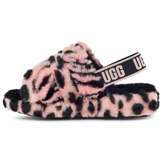 UGG FLUFF YEAH Casual Sandal Women's Shell Pink