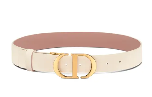 DIOR Logo Plaque Reversible Belt