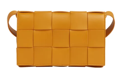 Bottega Veneta Cassette Intreccio Crossbody Bag Cob