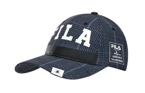 FILA X MIHARA YASUHIRO Baseball Caps Women's Blue