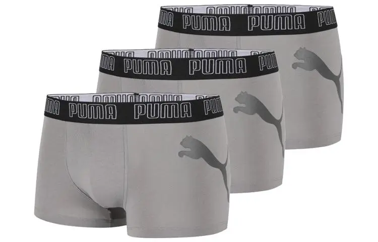 PUMA Boxer Briefs Men's Combo Light Gray
