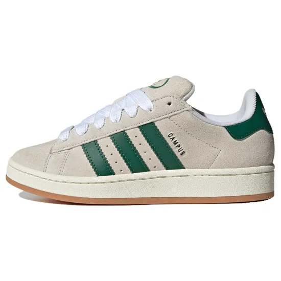 Adidas Campus 00s Crystal White Dark Green Women's