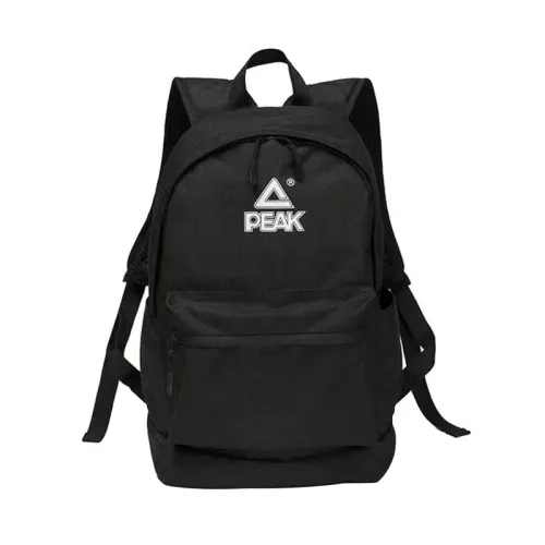 PEAK Polyester 15.6 Inches Notebook Backpack Large Unisex Black