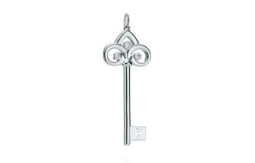 TIFFANY & CO. Keysseries Pendant Women's Silver