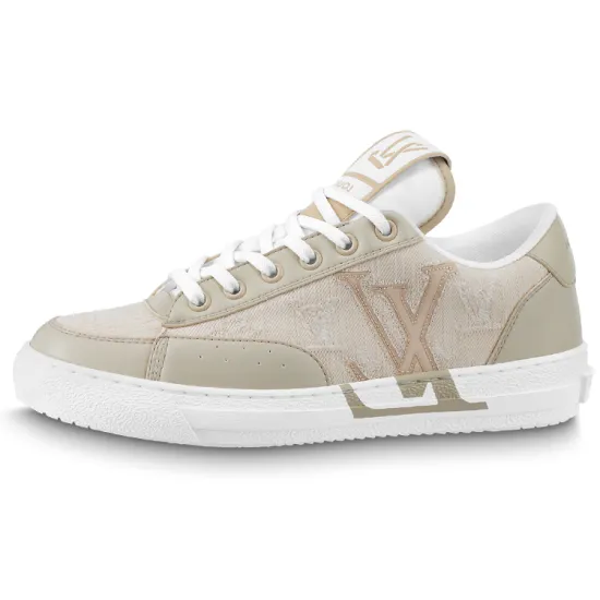 LOUIS VUITTON Charlie Sneakers 'Beige White' Women's