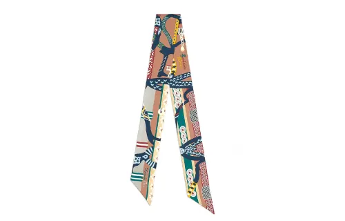 HERMES Twilly Silk Scarves Women's