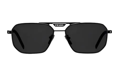 PRADA\t Double Bridge Symbole Geometric Frame Sunglasses