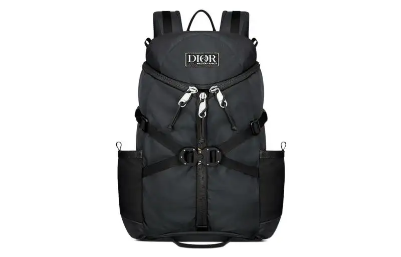 DIOR MYSTERY RANCH Collaboration Nylon Backpack Men's Black
