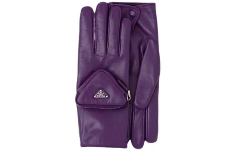 PRADA Gloves Men's Purple