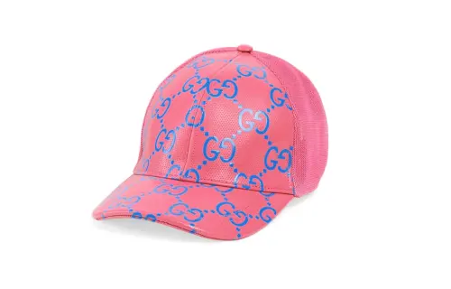 GUCCI Gg Monogram Print Trucker Cap