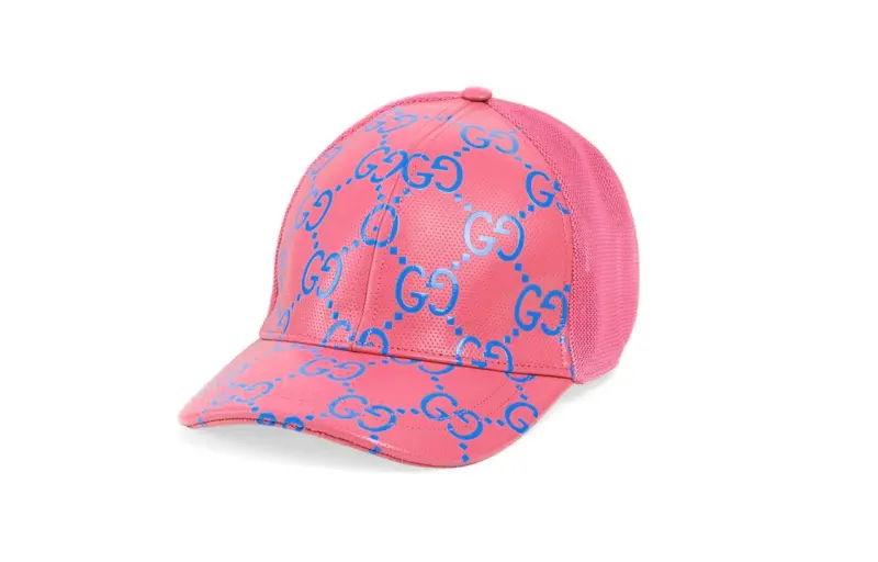 GUCCI Gg Monogram Print Trucker Cap