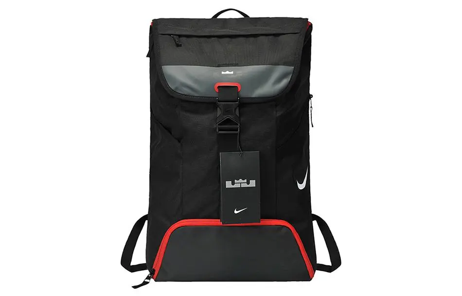 Nike Polyester Backpacks Regular Unisex Black