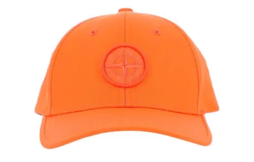 STONE ISLAND Baseball Caps Kids Orange