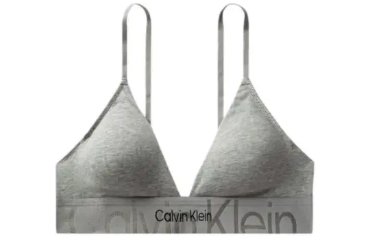 CK/Calvin Klein FW22 Bra Women's Gray