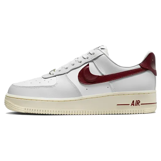 Nike Air Force 1 Low '07 SE Just Do It Photon Dust Team Red Women's