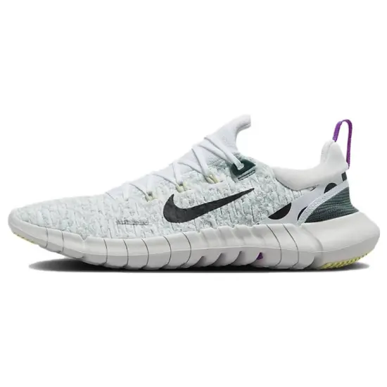 Nike Free Run 5.0 White Light Silver