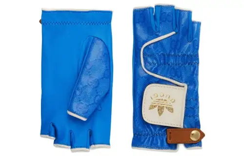 GUCCI X Adidas GUCCI X ADIDAS Sports Gloves Women's Blue